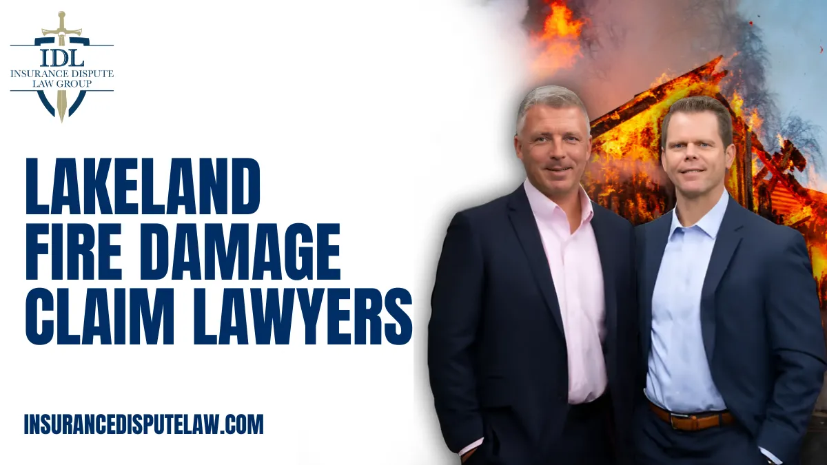 When a fire devastates your home or business, the destruction is only the beginning of a difficult journey. Property owners in Lakeland face not only physical and emotional loss but also complex insurance claim battles. At Insurance Dispute Law Group, a dedicated Lakeland fire damage claim lawyer is committed to fighting for your rights and securing the compensation you deserve. If your insurance company has delayed, denied, or underpaid your claim, we stand ready to provide aggressive, expert representation.