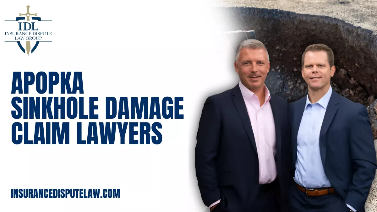 When your property in Apopka, Florida is suddenly compromised by a sinkhole, it can be emotionally and financially devastating. Cracked foundations, shifting walls, or collapsing ground beneath your home may indicate a serious geological issue that could cost thousands of dollars in repairs. At Insurance Dispute Law Group, our team of experienced Apopka sinkhole damage claim lawyers fights aggressively to ensure insurance companies honor their policies and pay what is rightfully owed to homeowners and property owners.