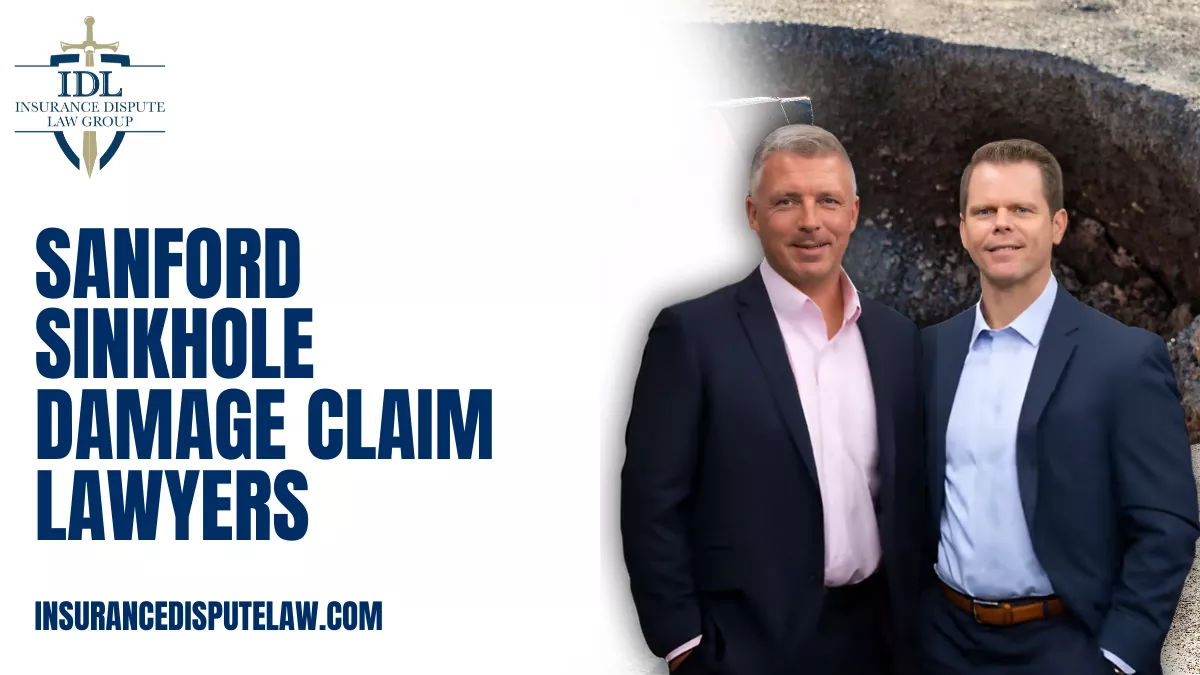 When your home or commercial property suffers from the devastating effects of a sinkhole, it’s not just your foundation that crumbles—it’s your peace of mind. At Insurance Dispute Law Group, our dedicated Sanford sinkhole damage claim lawyers are ready to help you fight back against unfair insurance claim denials, delays, and underpayments. We protect your rights and pursue the full compensation you deserve under your policy.