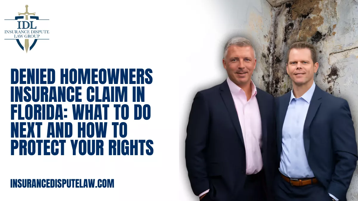 A denied homeowners insurance claim can feel overwhelming—especially in Florida, where storms, hurricanes, water damage, and other property losses are common. You pay your premiums expecting protection, yet when disaster strikes, your insurance company may deny, delay, or underpay your claim. Unfortunately, this happens far more often than most homeowners realize.